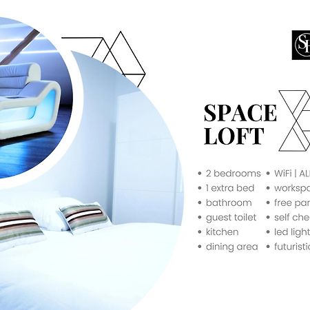 Secret Hideaways Space Loft Wohndesign Auf 2 Etagen L 450M Bis Uni Duisburg Bagian luar foto